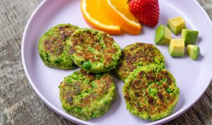 Green Pea and Avocado Nuggets