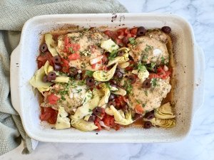 Mediterranean Tomato Chicken